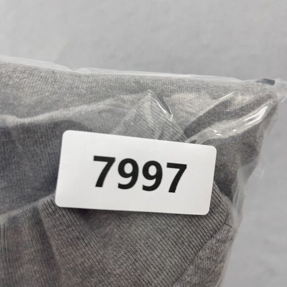 Victorias‎ Secret Pink Sweatshirt Large Ultimate Pullover 1/4 Zip Logo Gray - Picture 8 of 8